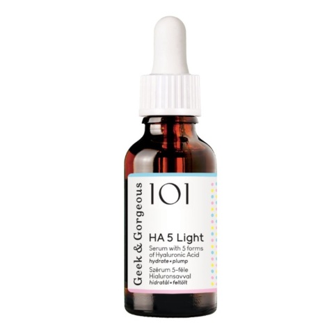 Geek & Gorgeous - HA 5 Light, 30ml - lekkie serum z kwasem hialuronowym Geek & Gorgeous - HA 5 Light, 30ml - lekkie serum z kwasem hialuronowym