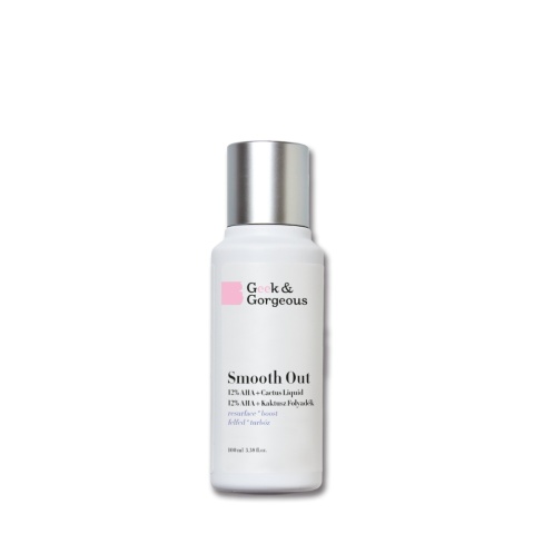 Geek & Gorgeous - Smooth Out, 30ml - silny eksfoliant z 12% kwasem glikolowym i mlekowym Geek & Gorgeous - Smooth Out, 30ml - silny eksfoliant z 12% kwasem glikolowym i mlekowym