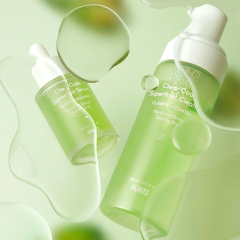 PURITO - Clear Code Superfruit Cleanser, 150ml - ultralekka pianka do mycia twarzy PURITO - Clear Code Superfruit Cleanser, 150ml - ultralekka pianka do mycia twarzy