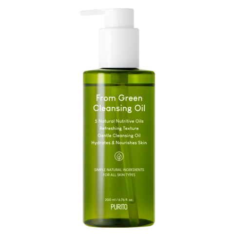 PURITO - From Green Cleansing Oil, 200ml - olejek do demakijażu z emulgatorem PURITO - From Green Cleansing Oil, 200ml - olejek do demakijażu z emulgatorem