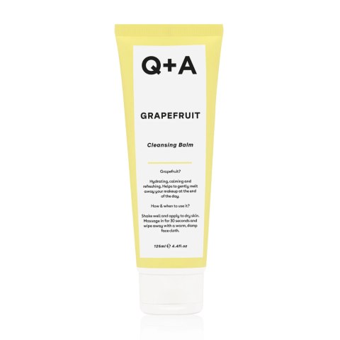 Q+A - Grapefruit Cleansing Balm - Balsam do Demakijażu z Grejpfrutem, 125ml Q+A - Grapefruit Cleansing Balm - Balsam do Demakijażu z Grejpfrutem, 125ml