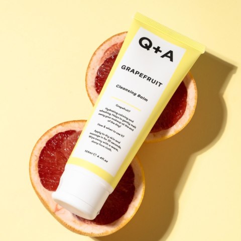 Q+A - Grapefruit Cleansing Balm - Balsam do Demakijażu z Grejpfrutem, 125ml Q+A - Grapefruit Cleansing Balm - Balsam do Demakijażu z Grejpfrutem, 125ml