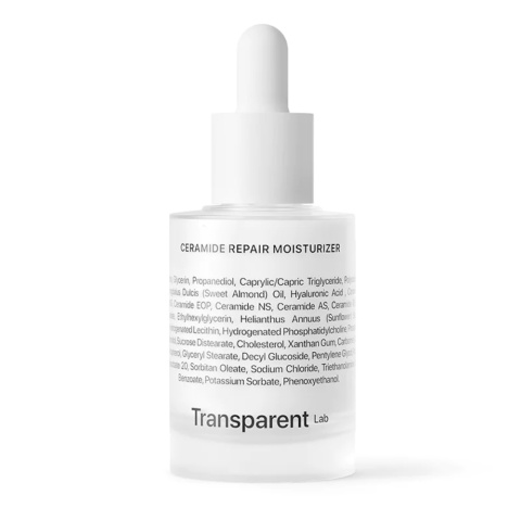 Transparent Lab - Ceramide Repair Moisturizer, 30ml - nawilżająco-naprawcze serum do twarzy Transparent Lab - Ceramide Repair Moisturizer, 30ml - nawilżająco-naprawcze serum do twarzy