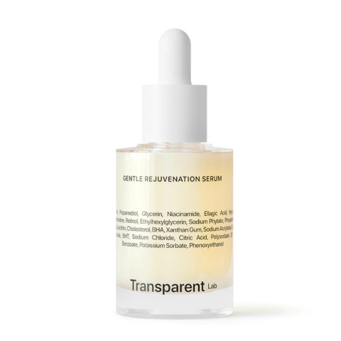 Transparent Lab - Gentle Rejuvination Serum, 30ml - przeciwzmarszczkowe serum do twarzy Transparent Lab - Gentle Rejuvination Serum, 30ml - przeciwzmarszczkowe serum do twarzy