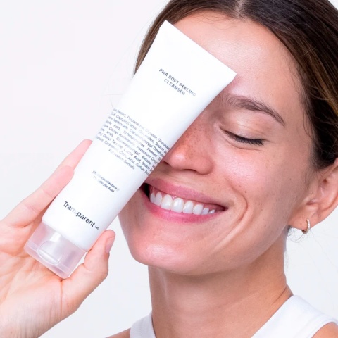 Transparent Lab - PHA Soft Peeling Cleanser - Żel Do Mycia Twarzy Z Kwasami PHA, 150ml