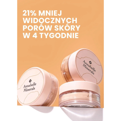Annabelle Minerals - Matujący Podkład Mineralny - Odcień Natural Light, 4g Annabelle Minerals - Matujący Podkład Mineralny - Odcień Natural Light, 4g