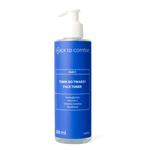 Back To Comfort - Azeli-C Tonic, 200ml - tonik do twarzy z azeloglicyną i wąkrotą azjatycką Back To Comfort - Azeli-C Tonic, 200ml - tonik do twarzy z azeloglicyną i wąkrotą azjatycką