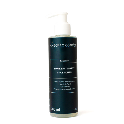 Back To Comfort - Pyretrin-D Tonic, 200ml - tonik do twarzy dla cery wrażliwej z trądzikiem różowatym Back To Comfort - Pyretrin-D Tonic, 200ml - tonik do twarzy dla cery wrażliwej z trądzikiem różowatym