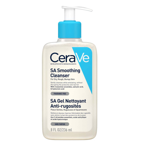 CeraVe - SA Smoothing Cleanser - Wygładzający Żel Do Mycia, 236 ml