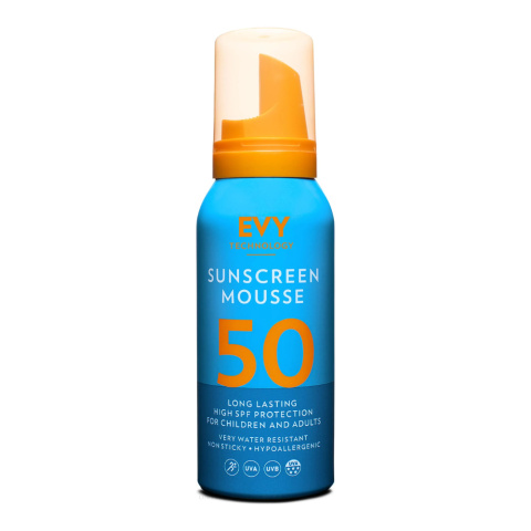 EVY TECHNOLOGY - SPF 50, 100ml - profesjonalny krem z filtrem w piance EVY TECHNOLOGY - SPF 50, 100ml - profesjonalny krem z filtrem w piance