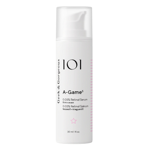 Geek & Gorgeous - A-Game 5, 30ml- serum z 0,05% retinalu Geek & Gorgeous - A-Game 5, 30ml- serum z 0,05% retinalu