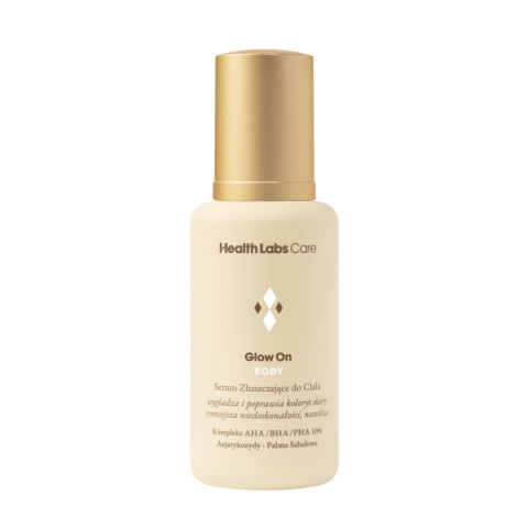 Health Labs Care - Glow On Body - złuszczające serum do ciała, 100ml Health Labs Care - Glow On Body - złuszczające serum do ciała, 100ml