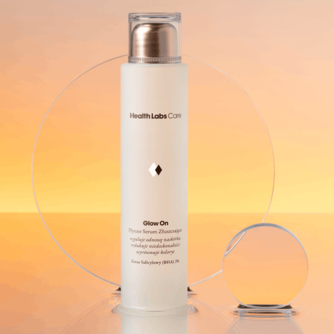 Health Labs Care - Glow On - płynne serum złuszczające z kwasem BHA, 100ml Health Labs Care - Glow On - płynne serum złuszczające z kwasem BHA, 100ml