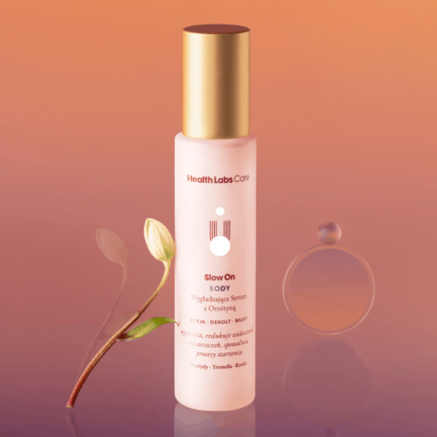 Health Labs Care - Slow On BODY - wygładzające serum do ciała z ornityną, 50ml Health Labs Care - Slow On BODY - wygładzające serum do ciała z ornityną, 50ml