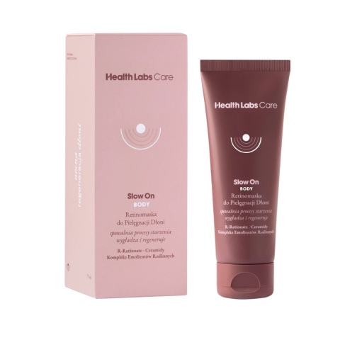 Health Labs Care - Slow On Body - maska z retinolem do pielęgnacji dłoni, 75ml Health Labs Care - Slow On Body - maska z retinolem do pielęgnacji dłoni, 75ml