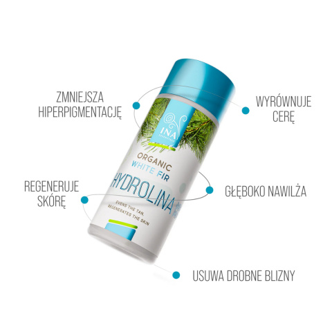 InaEssentials - Organiczna Woda z Jodły Białej - Hydrolina na Przebarwienia, 150ml InaEssentials - Organiczna Woda z Jodły Białej - Hydrolina na Przebarwienia, 150ml