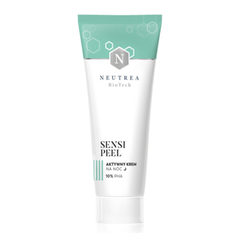 Neutrea - Sensi Peel - Aktywny Krem na Noc z 10% Kwasami PHA, 75ml Neutrea - Sensi Peel - Aktywny Krem na Noc z 10% Kwasami PHA, 75ml