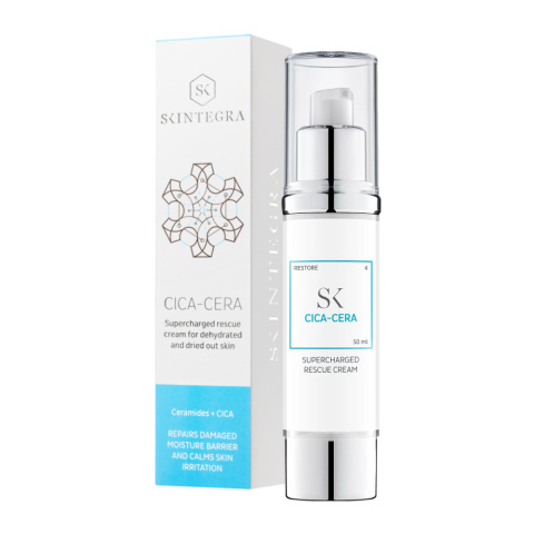 Skintegra - Cica Cera - Rescue Cream - Łagodząco-Regenerujący Krem dla Skóry Wrażliwej, 50ml Skintegra - Cica Cera - Rescue Cream - Łagodząco-Regenerujący Krem dla Skóry Wrażliwej, 50ml
