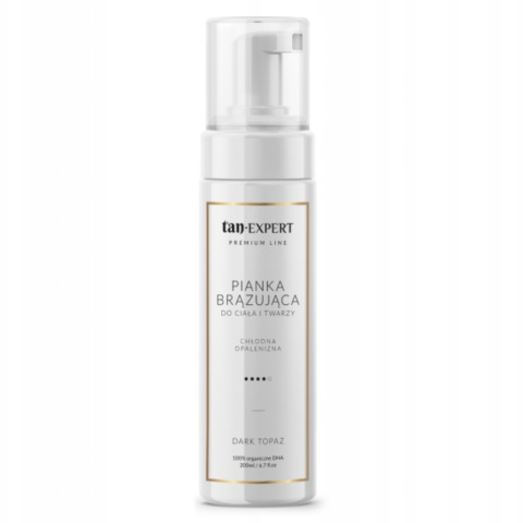 TanExpert - Dark Topaz, 200ml - pianka samoopalająca TanExpert - Dark Topaz, 200ml - pianka samoopalająca