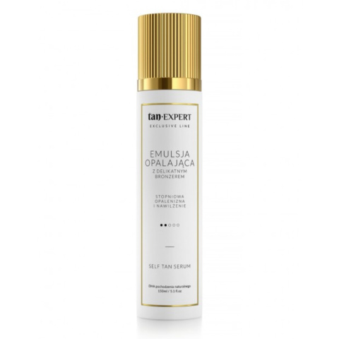 TanExpert - Exclusive Line Self Tan Serum, 150ml - emulsja opalająca TanExpert - Exclusive Line Self Tan Serum, 150ml - emulsja opalająca
