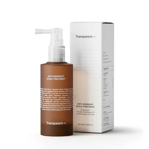 Transparent Lab - Anti-Dandruff Scalp Treatment, 50 ml - serum przeciwłupieżowe do skóry głowy Transparent Lab - Anti-Dandruff Scalp Treatment, 50 ml - serum przeciwłupieżowe do skóry głowy