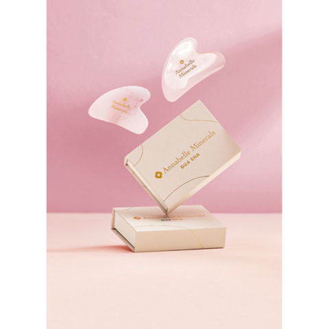 Annabelle Minerals - Gua Sha - Płytka Do Masażu Twarzy Z Kwarcu Różowego Annabelle Minerals - Gua Sha - Płytka Do Masażu Twarzy Z Kwarcu Różowego
