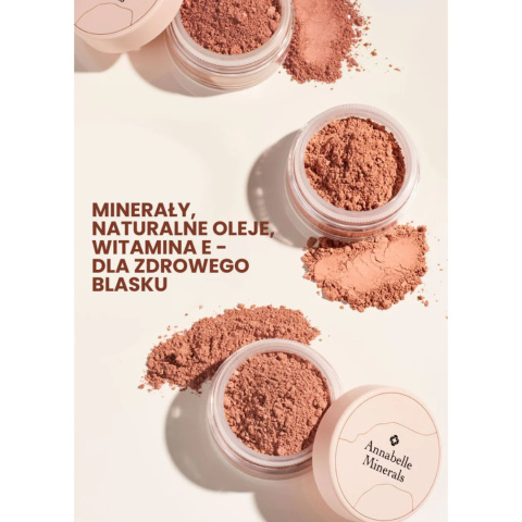 Annabelle Minerals - Rozświetlający Róż Mineralny w Odcieniu Lily Glow, 4g Annabelle Minerals - Rozświetlający Róż Mineralny w Odcieniu Lily Glow, 4g