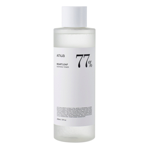 Anua - Heartleaf 77% Soothing Toner - Łagodzący Tonik Do Twarzy, 250ml