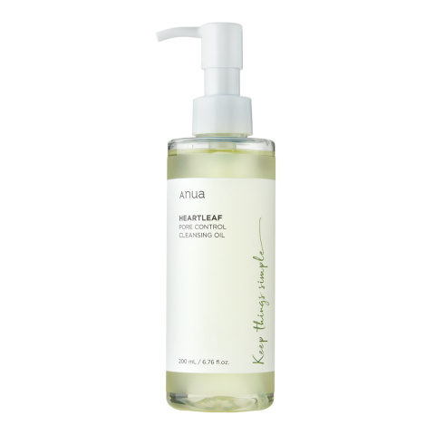 Anua - Heartleaf Pore Control Cleansing Oil - Olejek Do Demakijażu, 200ml Anua - Heartleaf Pore Control Cleansing Oil - Olejek Do Demakijażu, 200ml