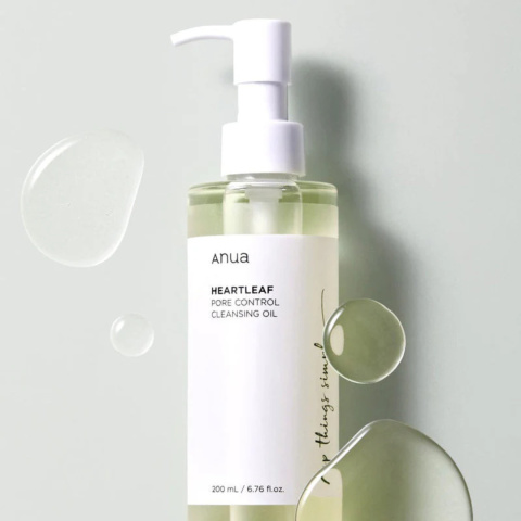 Anua - Heartleaf Pore Control Cleansing Oil - Olejek Do Demakijażu, 200ml Anua - Heartleaf Pore Control Cleansing Oil - Olejek Do Demakijażu, 200ml