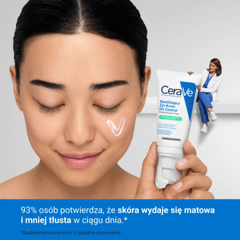 CeraVe - Nawilżający Żel-Krem - Oil Control, 52 ml CeraVe - Nawilżający Żel-Krem - Oil Control, 52 ml