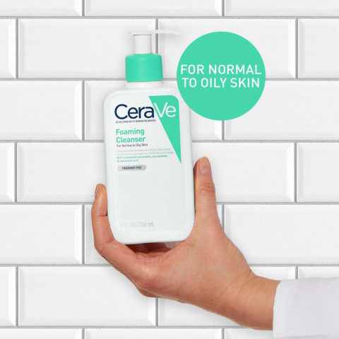 CeraVe - Żel Myjący Do Skóry Normalnej I Tłustej, 473 ml CeraVe - Żel Myjący Do Skóry Normalnej I Tłustej, 473 ml