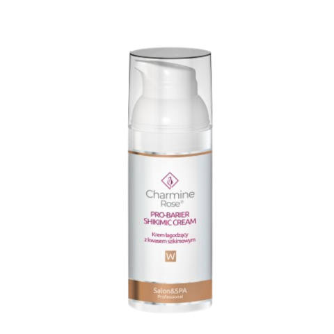 Charmine Rose - Pro-Barier Shikimic Cream - Łagodzący Krem z Kwasem Szikimowym, 50 ml Charmine Rose - Pro-Barier Shikimic Cream - Łagodzący Krem z Kwasem Szikimowym, 50 ml