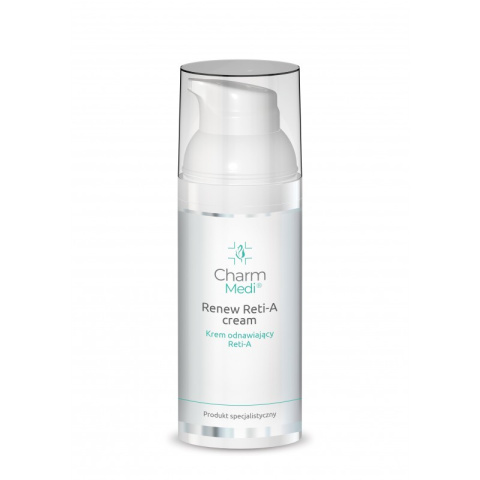 Charm Medi - Renew Reti-A Cream - Odnawiający Krem z Kwasami i Retinolem, 50 ml Charm Medi - Renew Reti-A Cream - Odnawiający Krem z Kwasami i Retinolem, 50 ml