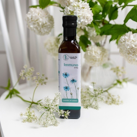 LoveLife - Immuno Strong - olej naturalny na wzmocnienie odporności, 250ml LoveLife - Immuno Strong - olej naturalny na wzmocnienie odporności, 250ml
