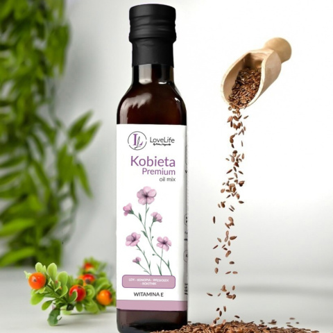 LoveLife - Kobieta Premium - kompozycja czterech olejów zimnotłoczonych, 250ml LoveLife - Kobieta Premium - kompozycja czterech olejów zimnotłoczonych, 250ml