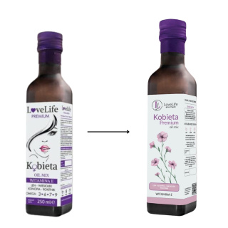 LoveLife - Kobieta Premium - kompozycja czterech olejów zimnotłoczonych, 250ml