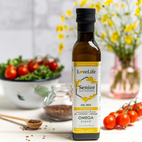 LoveLife - Senior - Kompozycja Olejów Wspierająca Zdrowie, 250ml LoveLife - Senior - Kompozycja Olejów Wspierająca Zdrowie, 250ml