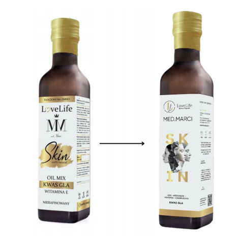 LoveLife - Skin by Med. Marci - kompozycja olejów wspierająca redukcję trądziku, 250ml LoveLife - Skin by Med. Marci - kompozycja olejów wspierająca redukcję trądziku, 250ml