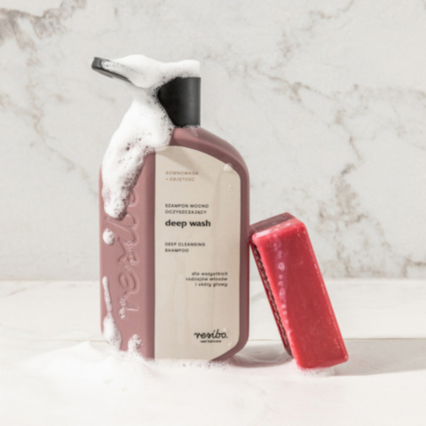 Resibo - Deep Wash - Szampon Mocno Oczyszczający, 250ml Resibo - Deep Wash - Szampon Mocno Oczyszczający, 250ml