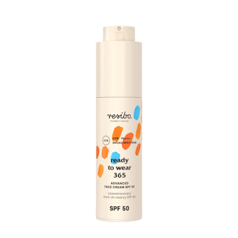 Resibo - Ready to Wear 365 - Krem z filtrem SPF 50, 50ml Resibo - Ready to Wear 365 - Krem z filtrem SPF 50, 50ml