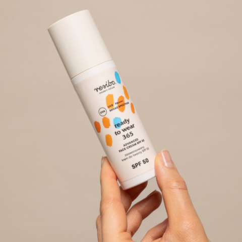 Resibo - Ready to Wear 365 - Krem z filtrem SPF 50, 50ml Resibo - Ready to Wear 365 - Krem z filtrem SPF 50, 50ml