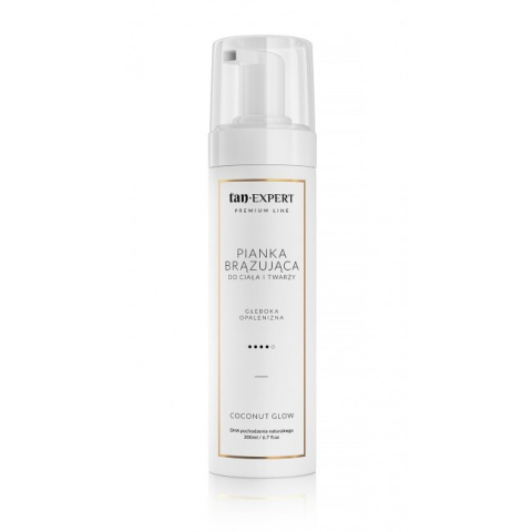 TanExpert - Coconut Glow - Pianka Samoopalająca, 200 ml TanExpert - Coconut Glow - Pianka Samoopalająca, 200 ml