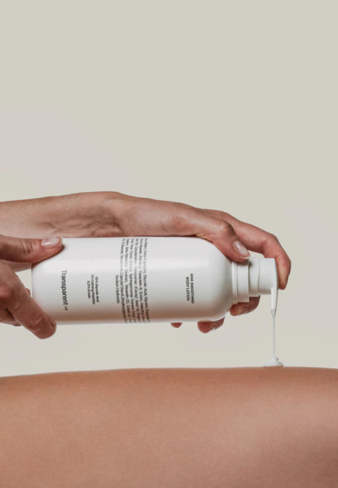 Transparent Lab - AHA Smoothing Body Lotion - balsam do ciała z kwasami, 400 ml