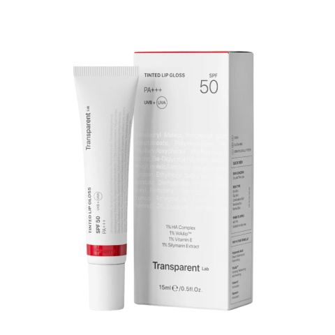 Transparent Lab - Lip Gloss Cherry SPF50 - Błyszczyk Do Ust Z SPF 50, 15 ml Transparent Lab - Lip Gloss Cherry SPF50 - Błyszczyk Do Ust Z SPF 50, 15 ml