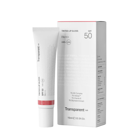 Transparent Lab - Lip Gloss Rose SPF50 - Błyszczyk Do Ust Z SPF 50, 15 ml Transparent Lab - Lip Gloss Rose SPF50 - Błyszczyk Do Ust Z SPF 50, 15 ml