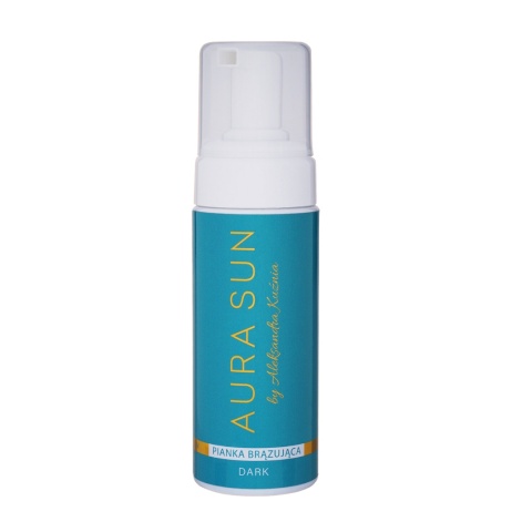 Aura Sun - Samoopalacz - Pianka Brązująca - Dark, 150 ml Aura Sun - Samoopalacz - Pianka Brązująca - Dark, 150 ml