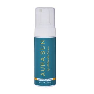 Aura Sun - Samoopalacz Pianka Brązująca - Extra Dark, 150 ml