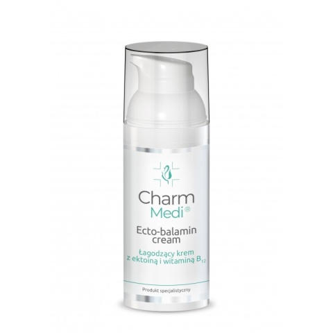 Charm Medi - Ecto-Balamin Cream - Łagodzący Krem z Ektoiną i Witaminą B12, 50ml Charm Medi - Ecto-Balamin Cream - Łagodzący Krem z Ektoiną i Witaminą B12, 50ml
