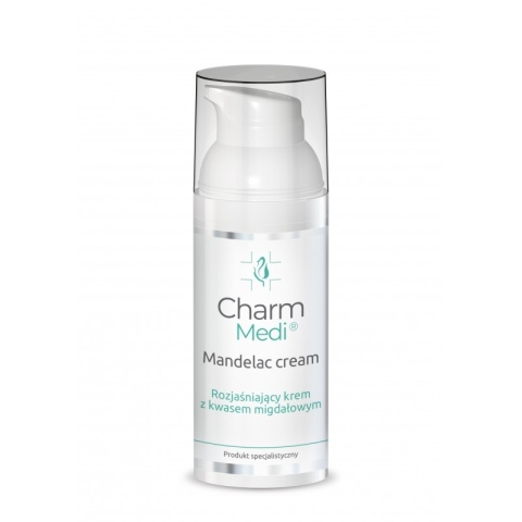 Charm Medi - Mandelac Cream - Rozjaśniający Krem z Kwasem Migdałowym, 50ml Charm Medi - Mandelac Cream - Rozjaśniający Krem z Kwasem Migdałowym, 50ml